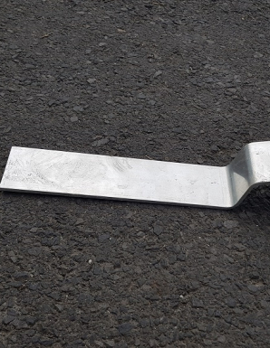 Lapostető konzol első láb alumínium