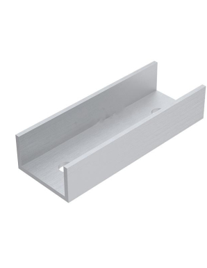 Aluminium Sín toldó U profil